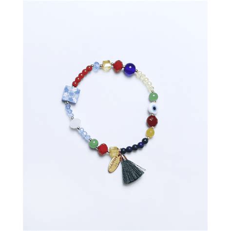 blue crystal pirri bracelet